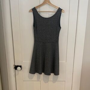 H&M Charcoal Sleeveless Mini Dress